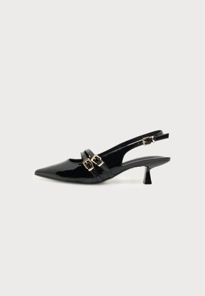 ONLY SHOES, ONLCOCO BUCKLE SLINGBACK - Escarpins - black