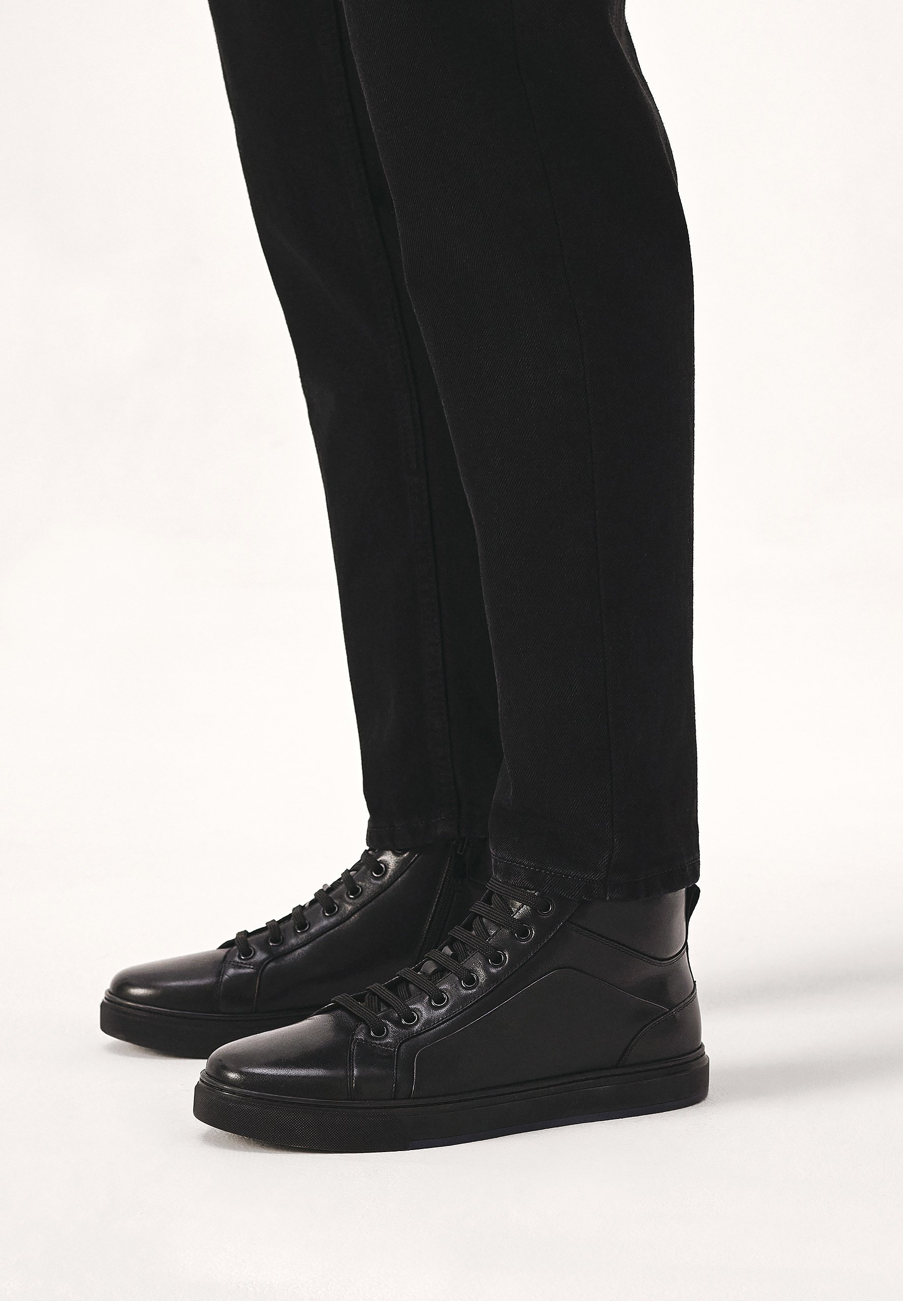 Kazar LENNART - Sneakersy wysokie/czarny - Zalando.pl