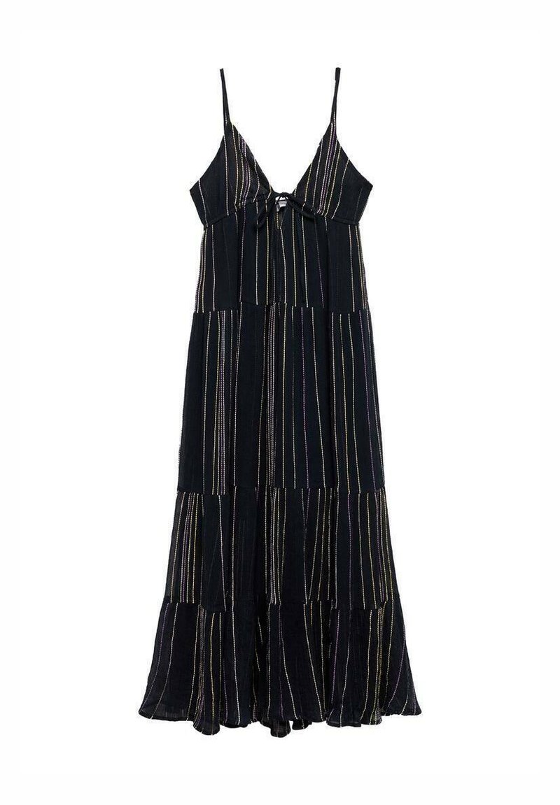 Mango Maxi-jurk zwart Mango Maxi-jurk zwart