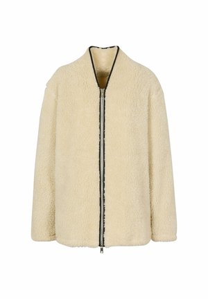 FALKE, JACKE - Fleecejacke - off-white
