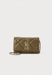 Unselected, olive/gold coloured