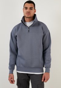 Buratti REGULAR FIT - Sudadera - dark grey