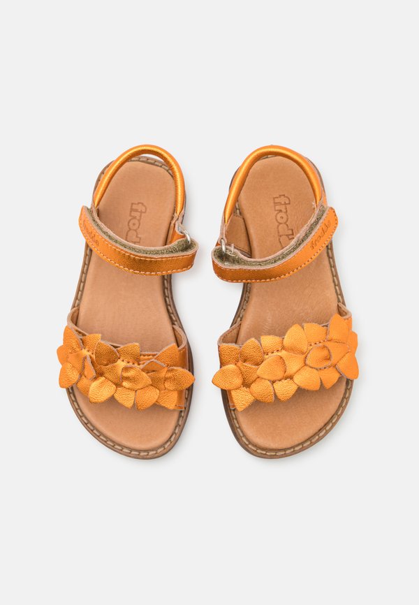 LORE FLOWERS - Sandals - orange4