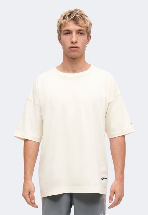 ASICS HERITAGE CITEE UNISEX - Sports T-shirt - cream — photo 2