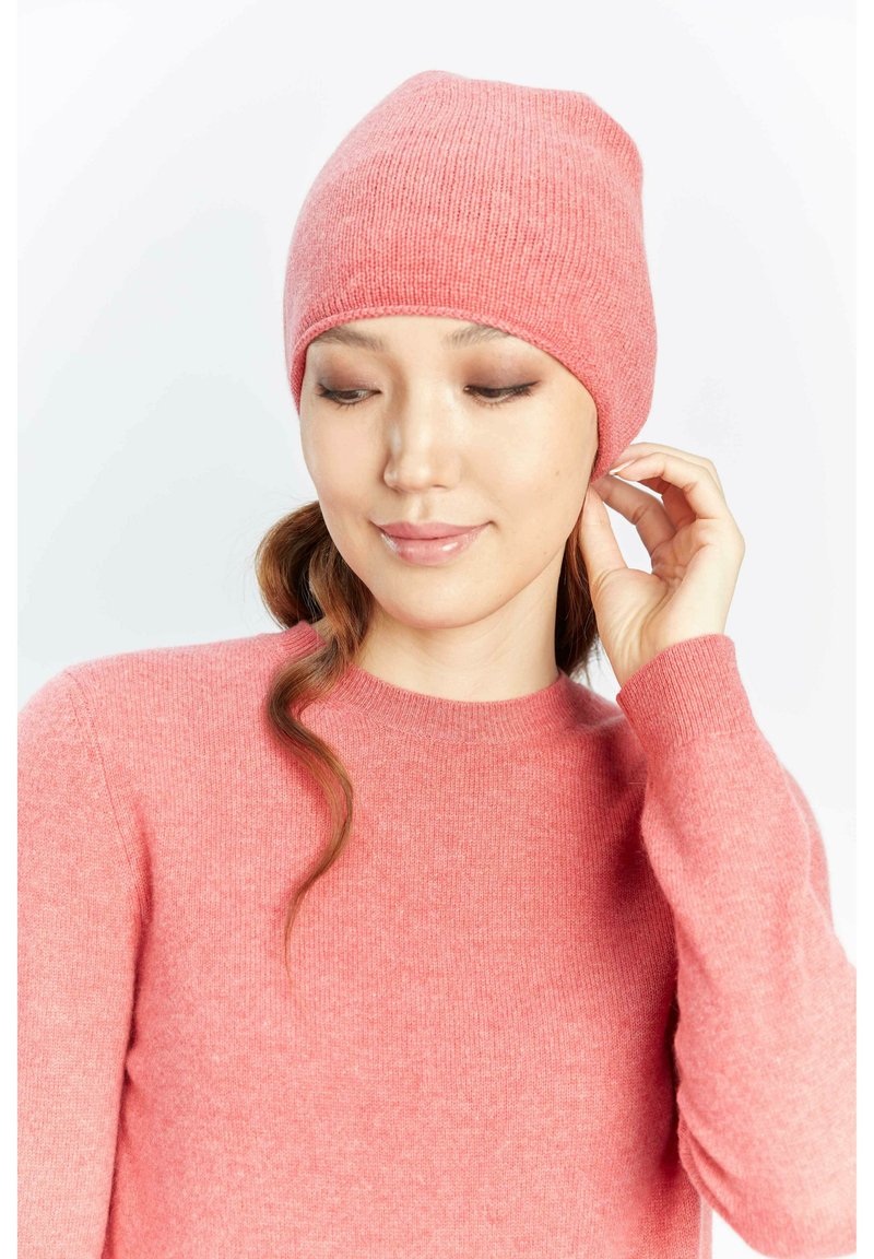 Damen Mützen | GOBI Cashmere SET Mütze salmon/lachs - KB64242 Damen Mützen | GOBI Cashmere SET Mütze salmon/lachs - KB64242