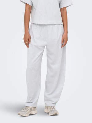 ONLY, JOGGERS ONLOFELIA COMFORT FIT JOGGERS - Bukser - light grey melange