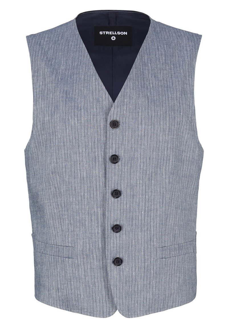 Herren Leichte Jacken | Strellson GAWIN Weste hellblau gestreift/hellblau - VD05312 Herren Leichte Jacken | Strellson GAWIN Weste hellblau gestreift/hellblau - VD05312