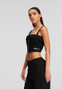 Karl Lagerfeld Jeans Pluus - black denim