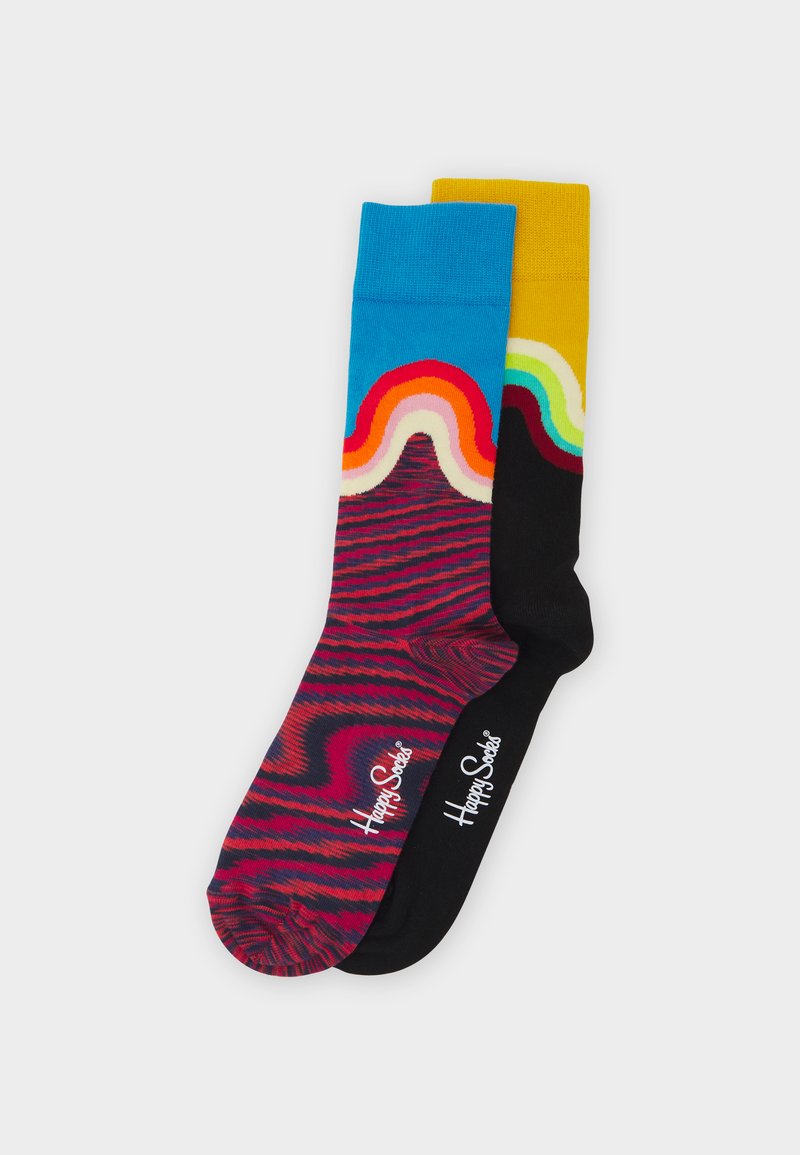 Happy Socks JUMBO WAVE UNISEX 2 PACK Socks multi/multicoloured