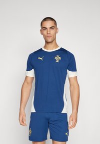 Puma - PORTUGAL FPF TRAINING - Nacionalinės rinktinės apranga - persian blue/sugared almond Miniatiūros vaizdas 1