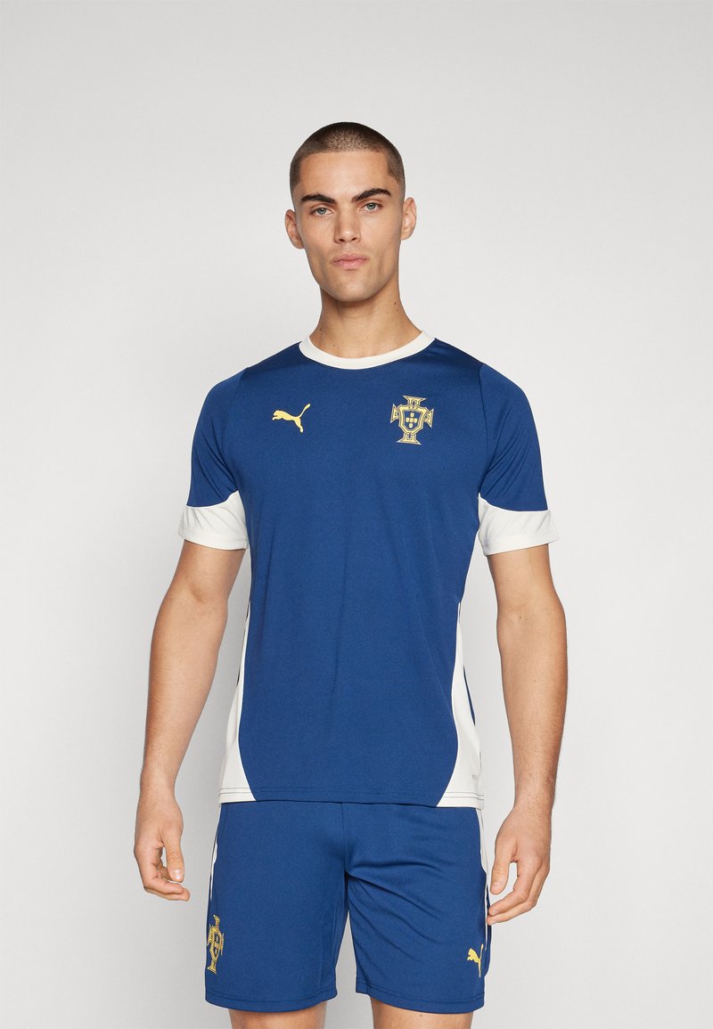 Puma - PORTUGAL FPF TRAINING - Nacionalinės rinktinės apranga - persian blue/sugared almond, Padidinti
