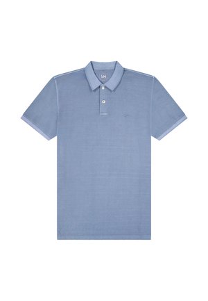 Lee, GARMENT DYE - Polo shirt - blau