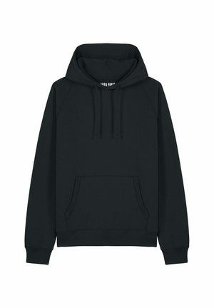 BASIC SUPERHEAVY RAGLAN - Felpa con cappuccio - black