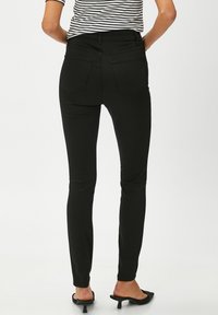 Koton HIGH WAIST CARMEN - Vaqueros slim fit - black