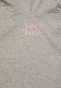 Juicy Couture VIVA LA JUICY FITTED HOODED - Džemperis ar kapuci - silver marl