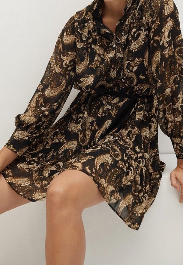 Mango Day dress - brown - (Pre-owned) - Zalando.ie