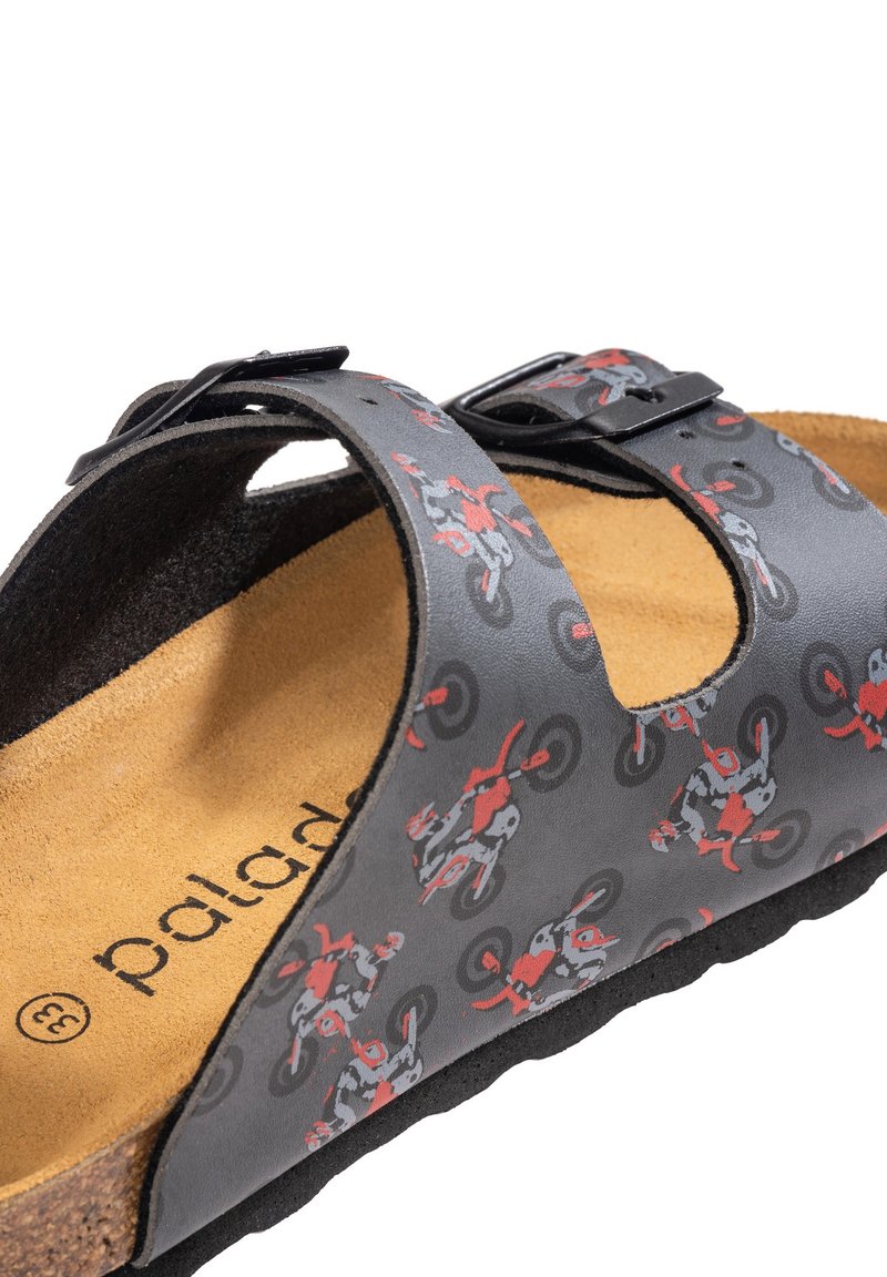 Kinder Sneaker | Palado Hausschuh print dunkelgrau bike/grau - MF52714 Kinder Sneaker | Palado Hausschuh print dunkelgrau bike/grau - MF52714