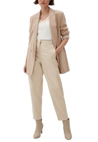 s.Oliver BLACK LABEL Langarmshirt - beige
