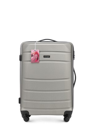 WITTCHEN MEDIUM SUITCASE WITH LUGGAGE TAG FROM ABS - Trolley - champagne
