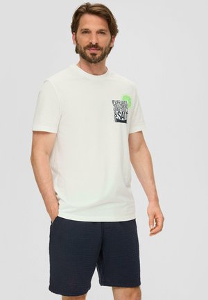 FRONTPRINT - T-Shirt print - weiß