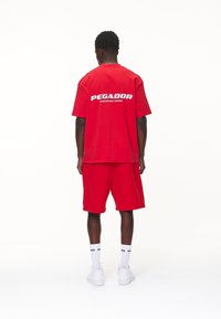 Pegador - COLNE LOGO TEE - Triko s potiskem - washed red Miniatura obrázku 1