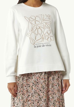 Sweatshirt - white