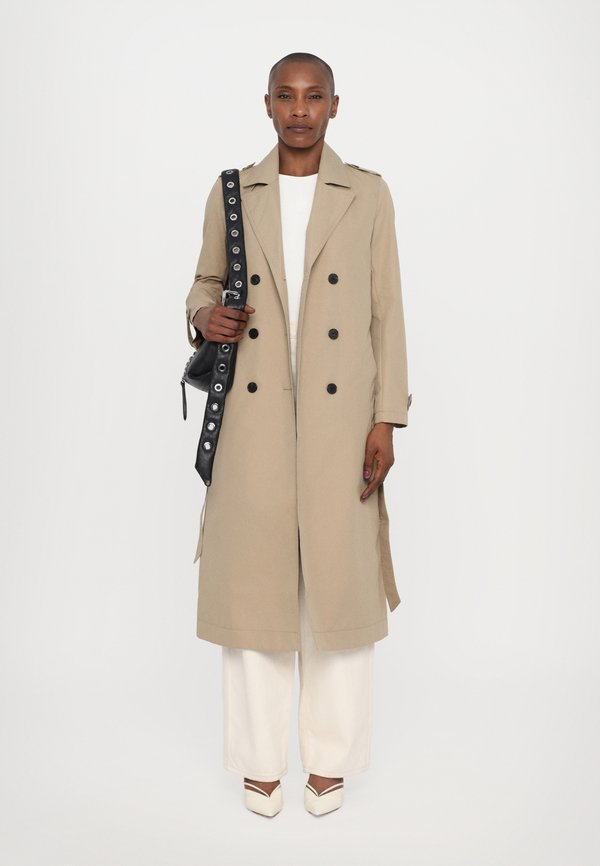 MANDY - Trenchcoat - latte3