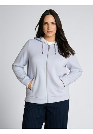 PLUS SIZE - Sweatjacke - soft dusty blue