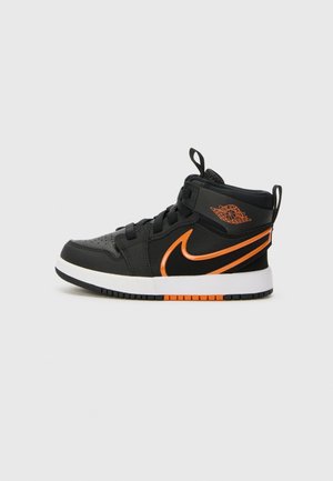 JORDAN 1 MID UNISEX - Sneakers hoog - black/starfish/white