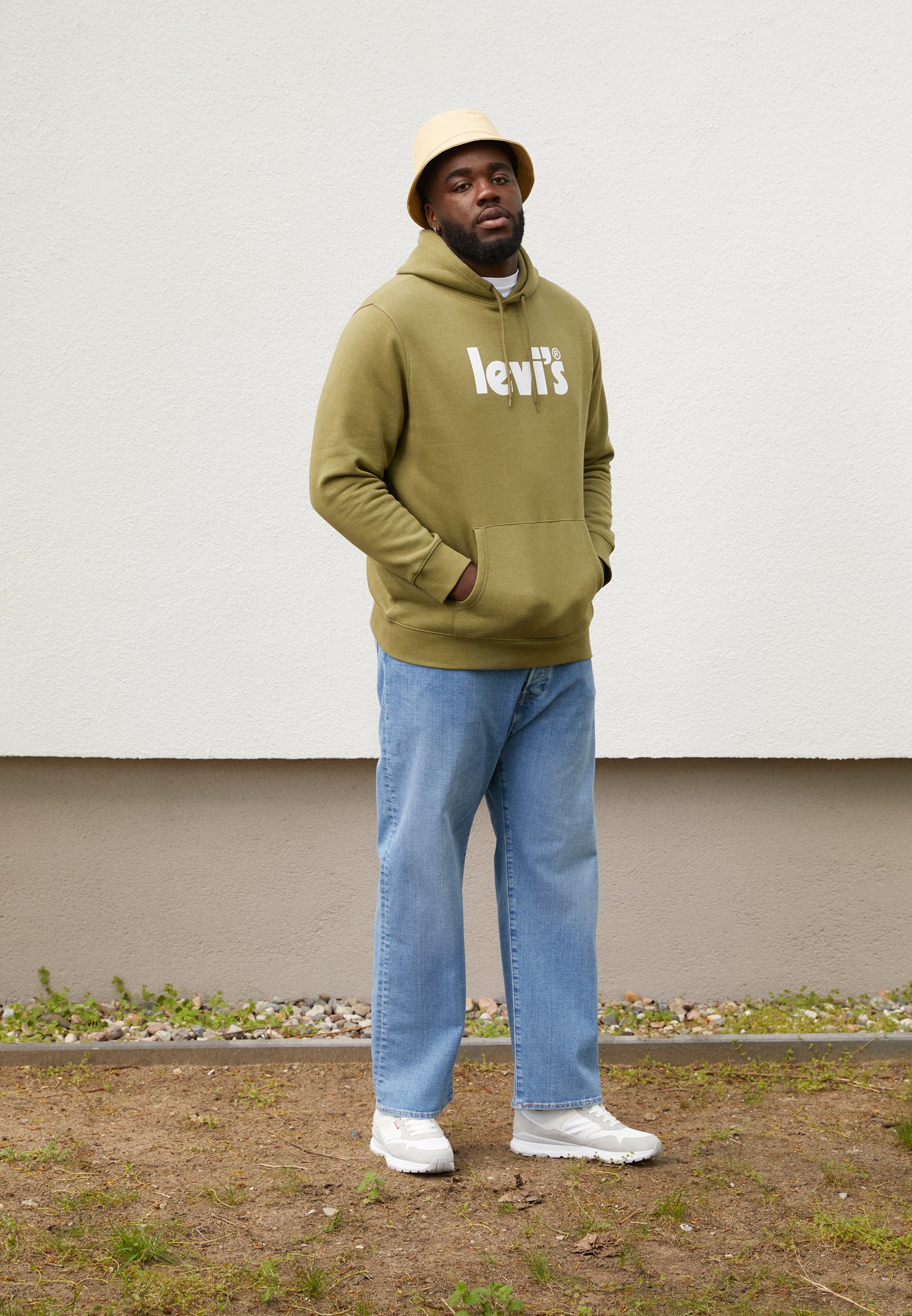 Levi's® OATS REFRESH - Sneakers laag - brilliant white/wit - Zalando.nl
