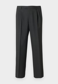 TROUSERS SMOOTH - Pantalon classique - black