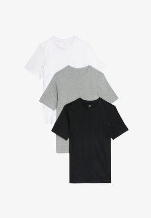 Marks & Spencer 3 PACK - T-shirts basic - grey mix