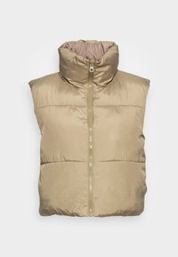 RICKY SHORT REV OTW NOOS - Veste sans manches - mermaid/walnut