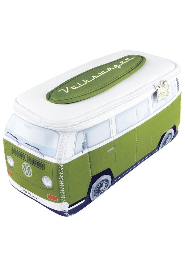 VOLKSWAGEN T2 BULLI BUS - Kosmetiktasche - grün