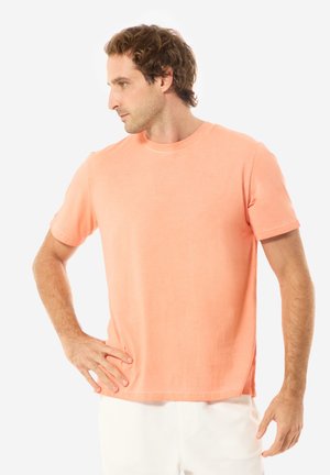 T-shirt - bas - rose solid