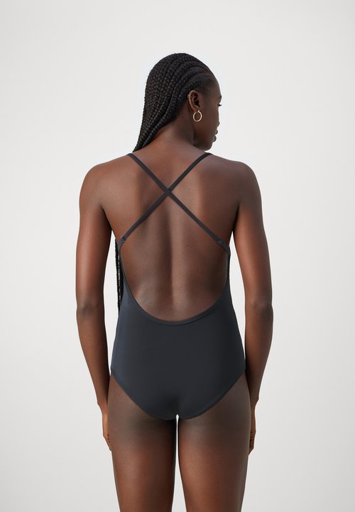 PUMA SWIM WOMEN V-NECK CROSSBACK SWIMSUIT - Swimsuit - black — foto 3