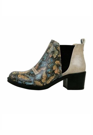 EVE MOTHS AND BUTTERFLIES HANDGEFERTIGT  - Platform ankle boots - beige