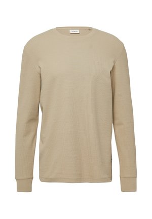 Langarmshirt - beige