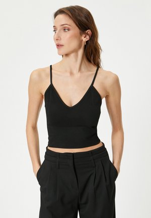 Koton THIN STRAPPY - Linne - black