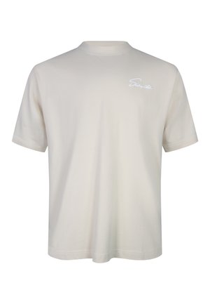 SIKSILK, SCRIPT - Print T-shirt - ecru
