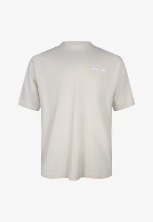 SIKSILK, SCRIPT - T-shirt imprimé - ecru