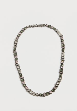SELVA NECKLACE - Verižica - black/pink/tourmaline