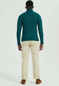 Yves Enzo TORSADÉ  - Gilet - veert sapin