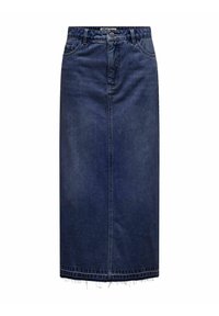 Maxinederdele - dark blue denim