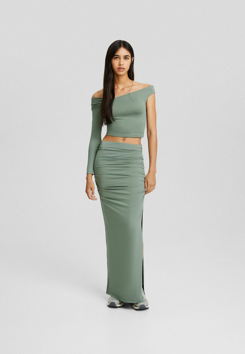 Bershka Longsleeve kaki