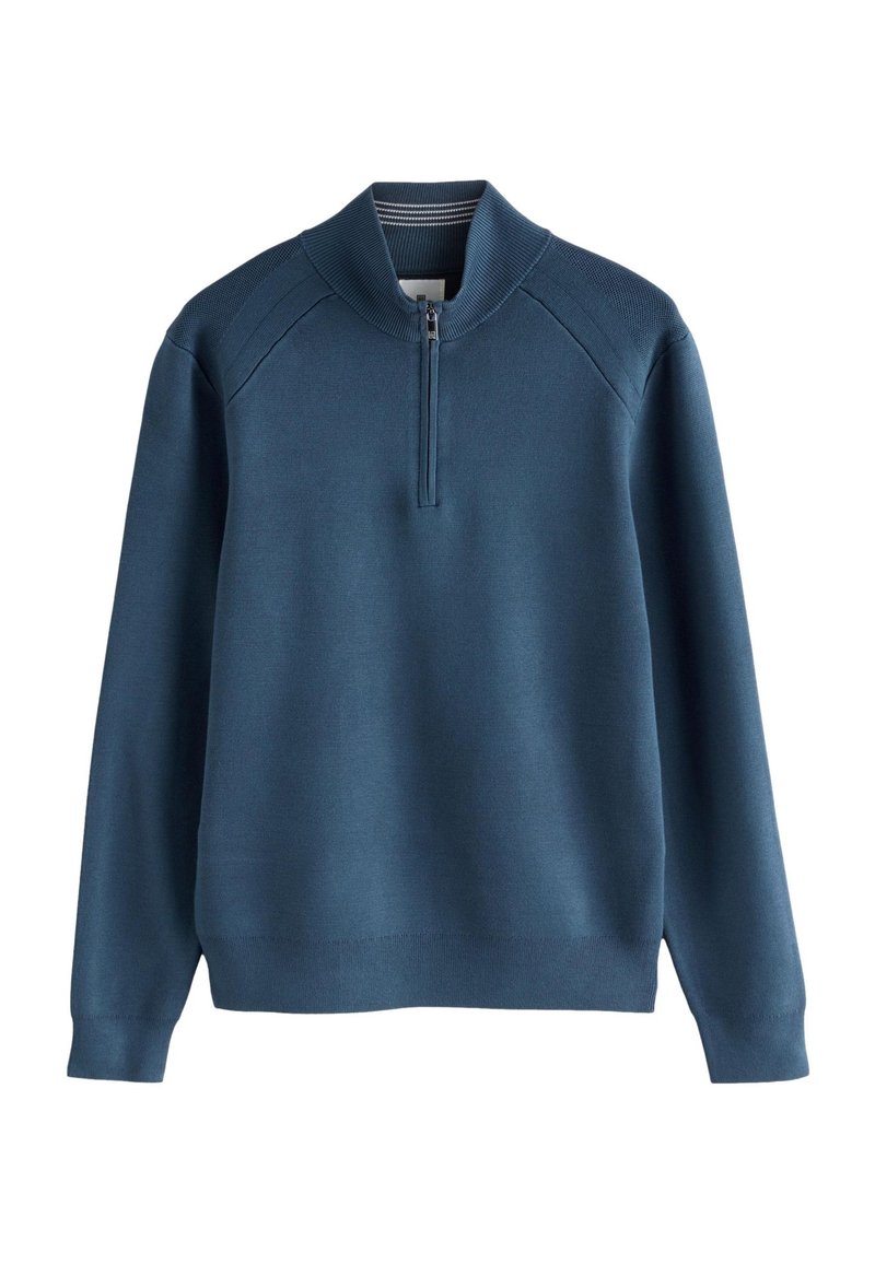 Next QUARTER ZIP - Džemper - blue