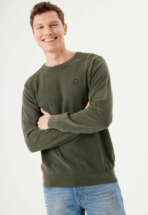 Garcia Striktrøje - dark green