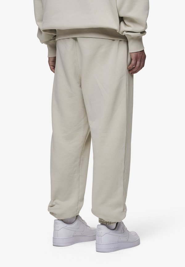 LOGO JOGGER - Tracksuit bottoms - washed light beige4