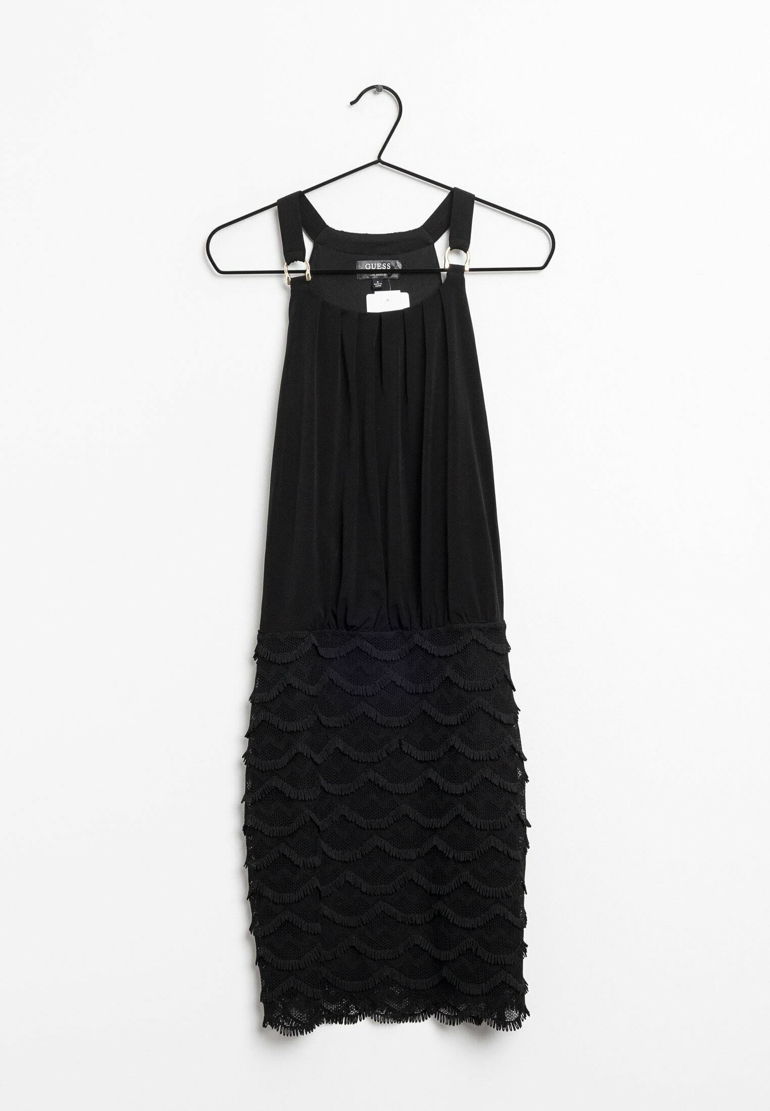 Guess Maxi-jurk black/zwart (Pre-owned)