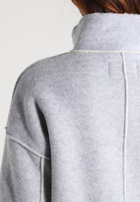 ICHI Cappotto corto - mottled grey